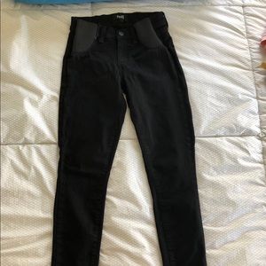 Paige ultra skinny verdugo Black Maternity Jeans
